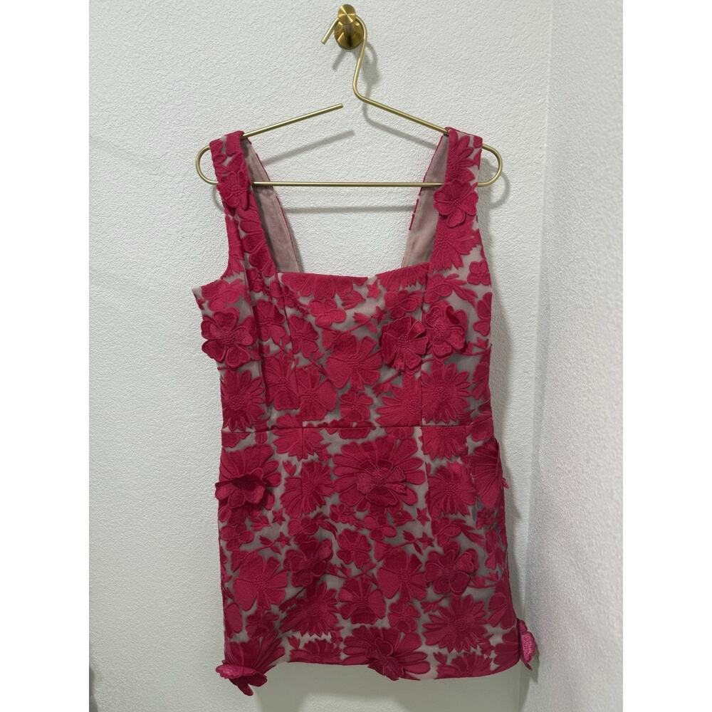 Helsi Belen 3D Appliqué Floral Mini Dress Womens Size XL - Picture 2 of 11